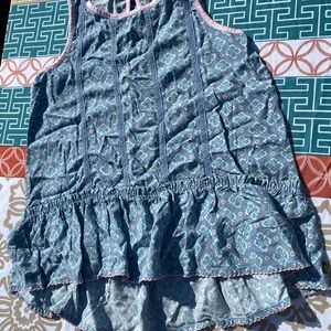 Matilda Jane Floral Blue Top